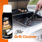 Fuller Brush Grill Cleaner - Heavy Duty Foaming Spray for Cleaning Oven, Grilling Griddle & Iron Plate - Safe & Easy Grease Remover for Clean BBQ Racks & Grills 6 Pack