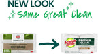 Scotch-Brite Greener Clean Non-Scratch Scrub Sponge, Sponge for Washing Dishes, Cleaning Kitchen, Superior Performance and Made with Sustainable Materials, Dishwasher Safe, 12 Scrub Sponges