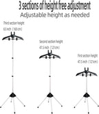 Garment Hanger for Steaming Clothes - Steam Rack & Stand for Ironing, Handheld Steamer Hanger