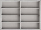 Frebeauty Sunglass Organizer,Velvet Glasses Organizer,8-Slot Sunglasses Tray for Drawer, Men's/Women's Sunglasses Box