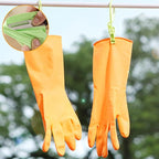 Alimat PluS 3 Pack Reusable Cleaning Gloves Latex Free, Dishwashing Rubber Gloves for Cleaning, Waterproof Household Gloves for Laundry, Gardening (Medium, Without Liner)