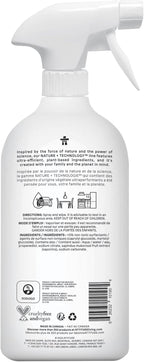 ATTITUDE All Purpose Cleaner Spray, EWG Verified, Vegan, Made with 94% Plant-Based Ingredients, Streak-Free for Kitchen, Bathroom, Glass & More, Unscented, 27.1 Fl Oz