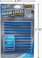 Instant Power Stick Enzymatic Drain Opener 12 pk - Total Qty: 1