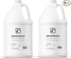 BRIOTECH Sanitizer Disinfectant Hypochlorous, Kill 99.99% of Viruses & Bacteria, Control Mold, Eliminate Odor, Gentle for Nursery & Play Rooms, Food Contact Surface Sanitizer, 1 Gallon Refill (2 Pack)