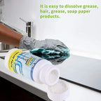 Wild Tornado Powerful Sink and Drain Cleaner High Efficiency - Drain Clog Remover Kitchen Sewer Power Pipe Channel Powder (4)