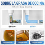 Pipeline Dredging Agent, 2025 New Powerful Powerful Pipe Dredging Agent for Bathroom Kitchen Sink And Drain Cleaner (3PCS)