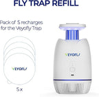 Veyofly Kit Fly - Trap Indoor, Fruit Flys, Gnat Traps, Mosquito, Insect Indoor (Fly Trap Refill)