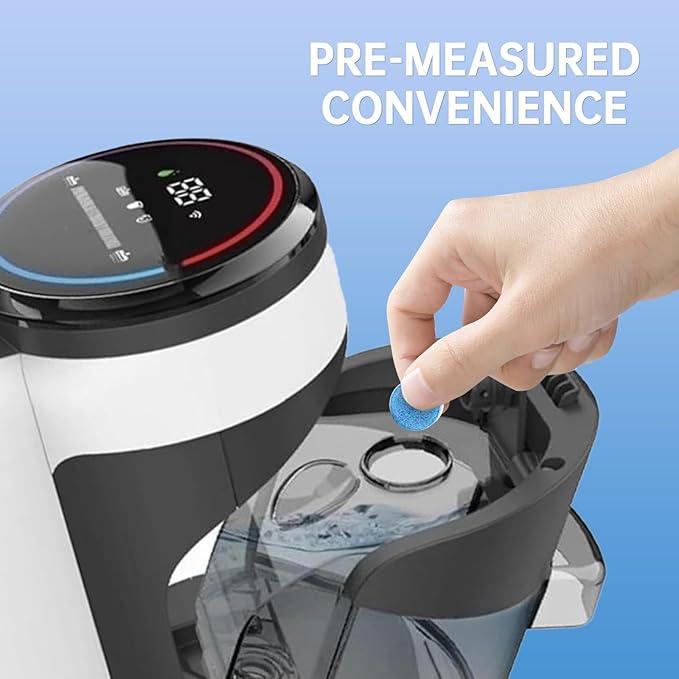 YGY Floor Cleaning Tablets,Compitable with Tineco Cleaning Solution|Clean Machine and Floor 2 in1-Getting Rid of Machine Odors|Cleaning Tablets are Easy and Safe to Use，72 pack