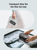 Ultrasonic Jewelry Cleaner, 48KHz Ultrasonic Cleaner Machine for Jewelry, Glasses, Rings, Retainers, Watch Strap, Dentures, 304 Stainless Steel 12oz Cleaning Pod - Black