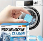 QYQOST Washing Machine Cleaner Tablets, Deep Cleaning Descaler for Front Loader and Top Load Washer, 1 Year Supply