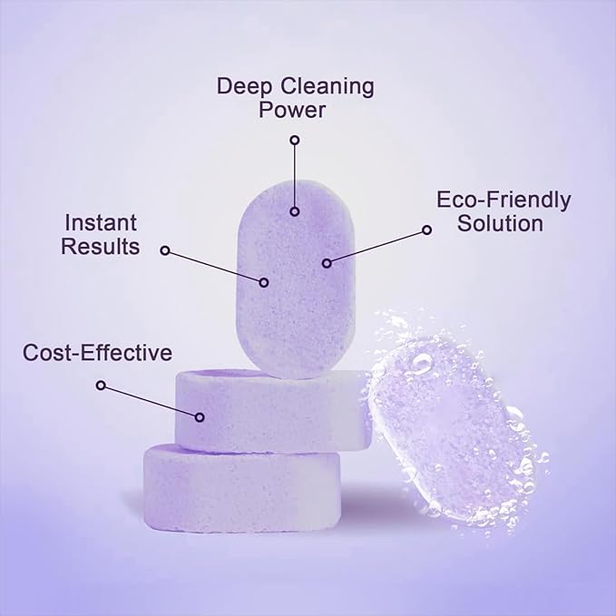 The All-In-One Multi Purpose Cleaning System with Cleaning Tablets - Cleaning Spray for Every Stain - Cleaner(1 Bottle+18Tablet)