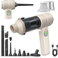 Car Vacuum, Handheld Car Vacuum Cleaner Cordless with Brushless Motor, 20000PA Suction High Power Rechargeable Vacuum Cleaner & Air Duster, 4-in-1 Portable Mini Hand Vacuum Blower with LED Display