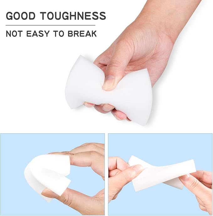 Trendbox 50 Pack Melamine Sponges Magic Cleaning Sponges in Bulk Melamine Foam for Dishes Eraser Sponges for Cleaning