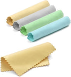 SEVENWELL 50pcs Jewelry Cleaning Cloth Mediumturquoise Polishing Cloth for Sterling Silver Gold Platinum Small Silver Polish 8x8cm