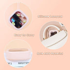 Hair Tie Organizer, Small Portable Hair Accessories Storage Can Be Stackable Or Hung On The Wall, Small Items Holder Hair Tie Organizer for Jewelry Hair Stuff Hair Clip Cotton Swab