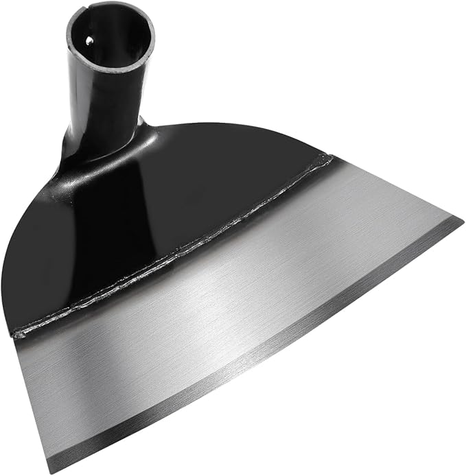 Steel Hand Hoe Head: 23.5cm Agriculture Tool for Garden Weeding & Farm Soil Loosening (Without Handle)