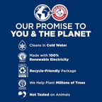 ARM & HAMMER Plus OxiClean Odor Blasters Fresh Burst, 77 Loads Liquid Laundry Detergent, 100.5 Fl oz