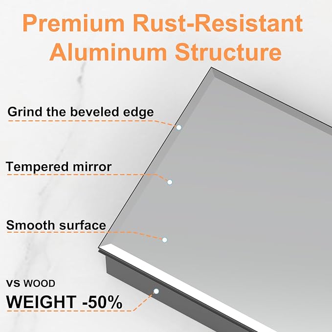 36x30 Inch Medicine Cabinet with Mirror, Aluminum Bathroom Mirror Cabinet, Beveled Edge Mirrored Triple Door, Adjustable Shelves, Surface or Recessed Mount Mirrors with Storage,Black