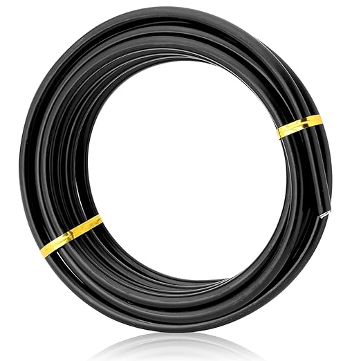 Black-6.0-Anodized Aluminum Bonsai Training Wire 250g Large Roll,Many Size to Choose,KSVZS Bendable Metal Wire for Crafts,Sculpting,Armature and Daily Use,Necessities for Family