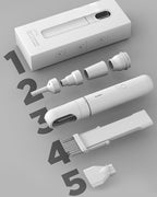 Car Vacuum Cleaner, 12,000PA Handheld Vacuum with Air Blower Inflator Pump Dust Buster, Car Vacuum with 30 Mins Runtime, 2H Fast Charge, Portable Vacuum for Car