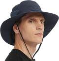 Fishing Hat, UPF50+ Wide Brim Sun Hat for Men Women, UV Protection Hiking Beach Bucket Hats Summer Safari Hat