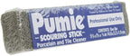 PUMIE Heavy Duty Scouring Sticks, By United States Pumice Co, Cleans Porcelain, Ceramic Tile, Concrete Masonry and Iron, Institutional Pack of 12 Bars, UPM 12
