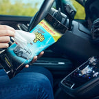 Invisible Glass 90161-4PK Large Glass Cleaning Wipes for Streak-Free Windows, Mirrors, and Glass, Lint-Free, Ammonia-Free, Tint-Safe, for Home and Auto, Flat Pack, 28 Wipes, Pack of 4
