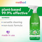 Method Antibacterial All-Purpose Cleaner Spray, Bamboo, Kills 99.9% of Household Germs, 28 Fl Oz