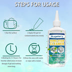 Sugelary Mold Stain Cleaner, 5 fl oz Mold Stain Cleaner Gel for Washing Machine, Home Stain Cleaning Gel for Fridge, Tile, Grout, Sink and Bathroom Use