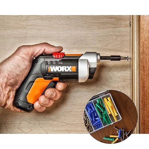 232Pcs Drywall Anchors and Screws Kit, Includes 116Pcs Plastic Wall Anchors Set, 116Pcs Wood Screw, Wall Anchors and Screws for Drywall