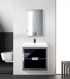 Krugg Medicine Cabinet | Recess or Surface Mount | Blum Hinge 170 Degree Soft Close | (18" x30)
