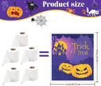 6 Pack Swedish Dishcloths for Kitchen |Watercolor Dish Towels | Reusable Paper Towels Washable | Non-Scratch Cellulose Sponge Cloths | No Odor, Biodegradable, Swedish Cloths, Halloween