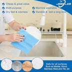 JEBBLAS Disposable Dish Towels and Cloths, Reusable Wipes, 50 Count, Red