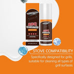 Stainless Steel Grill Cleaner, 100ml Heavy Duty Foam, 3.9x3.9x13.7cm, for BBQ, Oven, Kitchen, Outdoor Grills, Home, Restaurant, Appliance Maintenance
