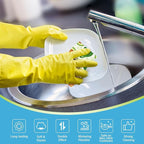 AIDEA Sponges Kitchen, Non-Scratch Scrub Sponge-24Count, Sponges for Non-Stick Cookware, Cellulose Sponge for Dishes, Cleans Fast Without Scratching, Cleaning Power for Kitchen, Bathroom, Household