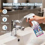 Bathroom Descaler Foam Cleaner Spray, Stubborn Stains Cleaner, Bathroom Foam Cleaner All Purpose, Bathrooms Sink Cleaner Foam (2)