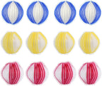 12 PCS Pet Hair Remover for Laundry, Reusable Dog & Cat Hair Catcher for Clothes & Bedding, Lint Catcher Laundry Balls in Washing Machine, Dryers
