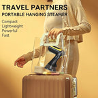 Steamer for Clothes, Portable Handheld Steam Iron with 300ml Big Capacity, Fast Heat Up, 1500W Garment Wrinkles Remover, Small Steamer for Home Travel