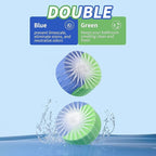 Automatic Toilet Bowl Cleaner Tablets,30 Pack Toilet Blue Tablets For Tank Long Lasting,Two-tone In Tank Cleaner Tabs,Bathroom Cleaner (30, BLUE&GREEN)