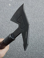 14.5'' Hand-Forged Axe, Aluminum Oxidation Handle Bushcraft Hatchet with Sheath,Survival Axes and Hatchets,Gardening Axes,Wood Chopping Axe, Camping Gears