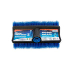 Unger Professional Lock-On HydroPower 10” Bi-Level Soft Wash Brush, Compatible with Waterflow Poles, Outdoor Cleaning Supplies, Great for Patios, Siding, Windows, Cars, and Boats