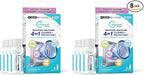 Lifeproof 4-IN-1 Washing Machine Cleaner - Up to 90 Days of Protection Against Odors & Grime (8-Pack, 1-Year Supply)