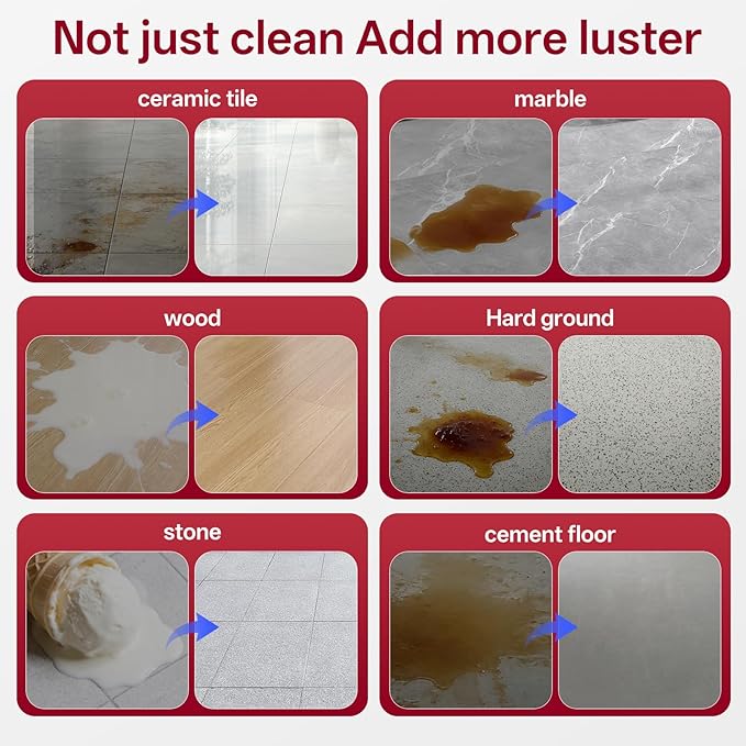 1L Floor Rose Cleaning Solution Compatible With Tineco/Bissell/Dreame And Shark, Fragrance Deodorization, Deep Cleans for Multiple Hard Floors, Suitable With Cordless Wet/Dry Vacuum Cleaner