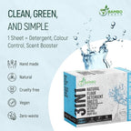 90 Pcs All Natural Floor Cleaner Sheets - Biodegradable And Dissolvable Multipurpose Mopping Concentrated Floor Cleaning Soap Detergent Strips, Mess Free Water Soluble Fast Dry Eco Friendly (Ocean)
