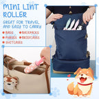 Hushee 8 Pcs Bulk Mini Lint Roller for Pet Hair and Clothes Lint Roller Travel Size Removers Sticky Removing Tool for Travel, Gift Bags, Furniture, Car Seat