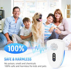 2025 Upgraded Ultrasonic Pest Control Repeller, Mouse Repellent Indoor for Spider Bug Roach Ant Fly Rat Mice Insect Deterrent, Mouse Rodent Repellent Ultrasonic Plug in, 3 Mode Switching, 6 Pack