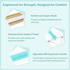 220mm-Blade-LINTPLUS Pet Hair Remover Max for Large Areas x2 Bigger Than Pro(Dog Hair Remover) - Deep Cleaner Pro Cat Hair Remover Multi Fabric Pet Hair Removal Tool&Carpet Rake