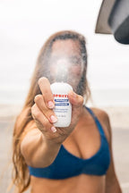 Driftline SPRITS Deodorizer Spray – Odor Eliminator for Wetsuits, Gym Bags & Activewear – Plant-Based, Skin-Safe, Biodegradable, Eco-Friendly, No Sulfates or Parabens, Travel Size (3oz)