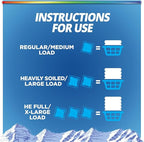 Purex 4-in-1 Laundry Detergent Pacs, Mountain Breeze, 66 Count, Brightening and Whitening, Powerful Clean, Tough on Stains, Boost of Freshness