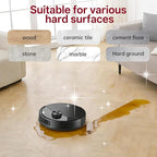 2.5L Floor Cleaning Solution Compatible with Roborock/Eufy/iRobot/Ecovacs/Dreame/Shark, Fragrance Deodorization, Deep Cleans for Multiple Hard Floors (2.5 Liter, 【Rose】)